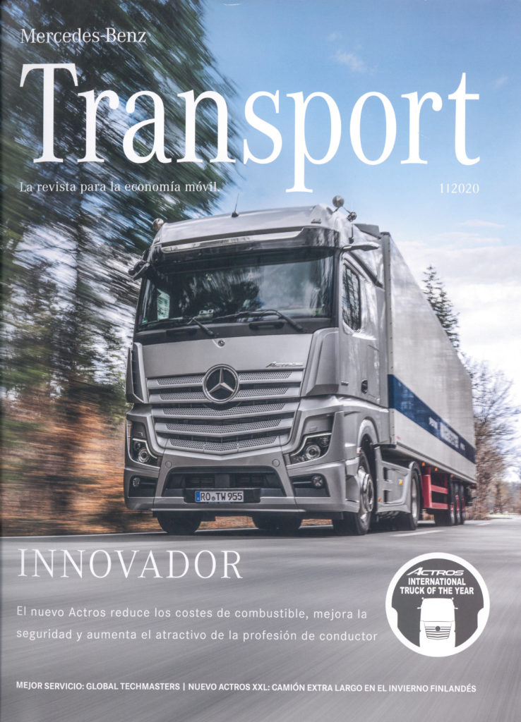 Hermanos Salguero aparece en la revista especializada Transport - Hermanos Salguero