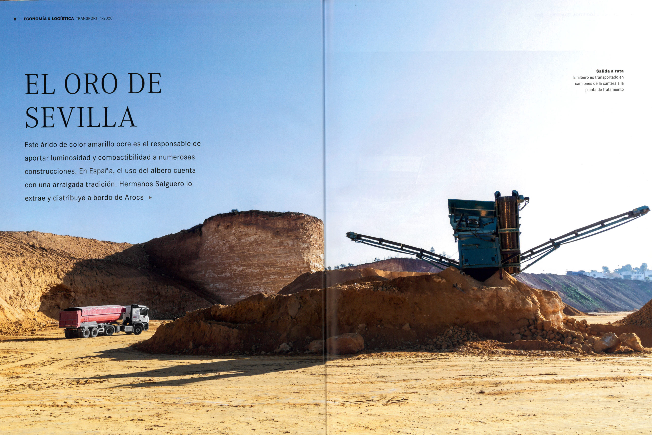 Hermanos Salguero aparece en la revista especializada Transport - Hermanos Salguero